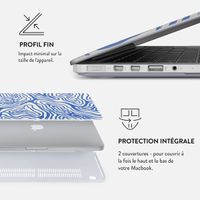 Burga Coque Rigide MacBook Air 13 pouces (2022) / Air 13 pouces (2024) M3 chip - A2681 / A3113 - Seven Seas