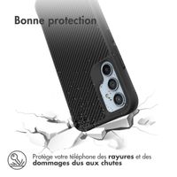 imoshion Rugged Hybrid Carbon Case Samsung Galaxy A34 (5G) - Noir