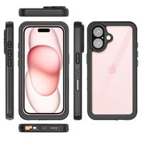 Redpepper Coque imperméable Dot Plus Apple iPhone 16 - Noir