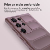 imoshion Coque arrière EasyGrip Samsung Galaxy S23 Ultra - Violet