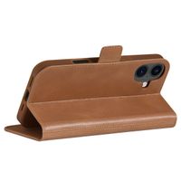 dbramante1928 Étui de télephone portefeuille Apple iPhone 16 Plus - Tan