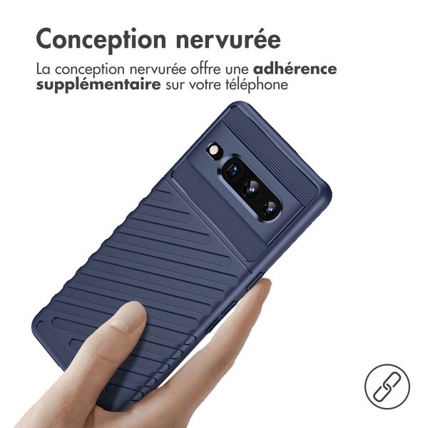 imoshion Coque Arrière Thunder Google Pixel 7 Pro - Bleu