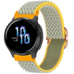 imoshion Bracelet en nylon élastique  - Connexion universelle 22 mm - Green & Yellow