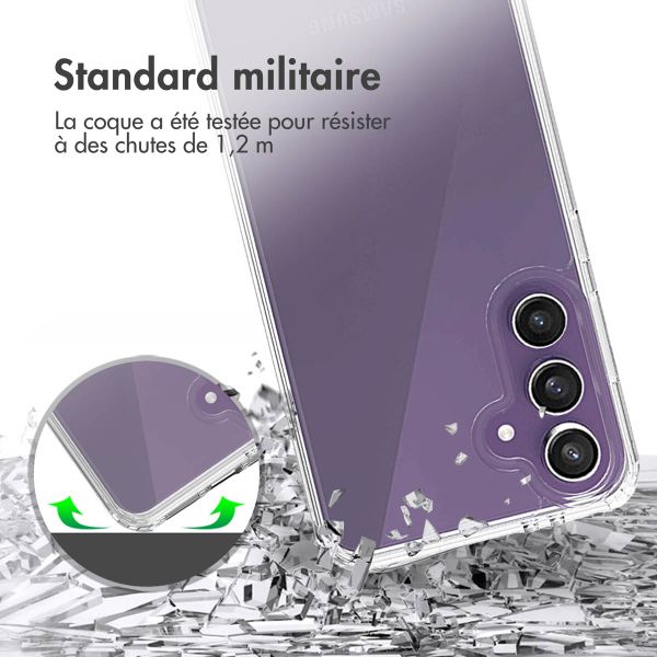 Accezz Coque Xtreme Impact Samsung Galaxy S24 FE - Transparent