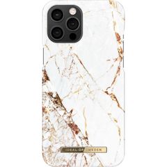iDeal of Sweden Coque Fashion Apple iPhone 12 Pro Max - Carrara Gold