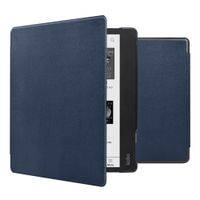 imoshion Étui de liseuse portefeuille Slim Hard Kobo Elipsa 2E - Bleu foncé