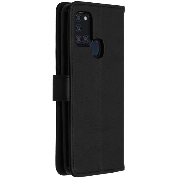 imoshion Étui de télephone portefeuille de luxe Samsung Galaxy A21s - Noir