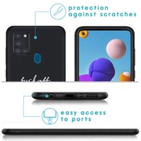 imoshion Coque Design Samsung Galaxy A21s - Fuck Off