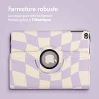 imoshion Coque tablette Design rotatif à 360° Apple iPad 6 (2018) 9.7 pouces / iPad 5 (2017) 9.7 pouces - Dancing Cubes