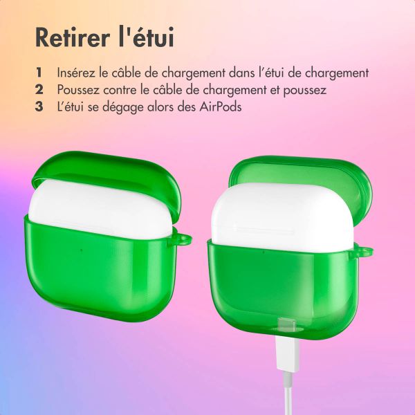 imoshion Coque Néon Apple AirPods 3 - Vert
