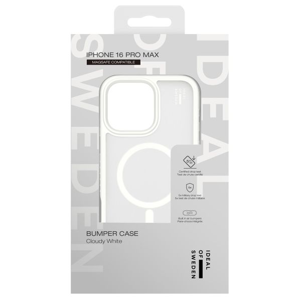 iDeal of Sweden Coque Bumper MagSafe Apple iPhone 16 Pro Max - Cloudy White