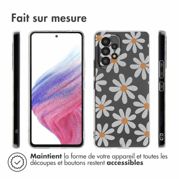 imoshion Coque Design Samsung Galaxy A53 - Daisy Flower
