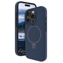 dbramante1928 Coque Iceland Ultra D3O avec MagSafe Stand Apple iPhone 16 Pro - Blue