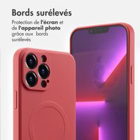 imoshion Coque Couleur avec MagSafe Apple iPhone 13 Pro Max - Dusty Rose