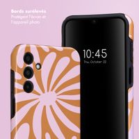 Selencia Coque arrière Vivid Tough Samsung Galaxy A15 (5G/4G) - Modern Bloom Pink