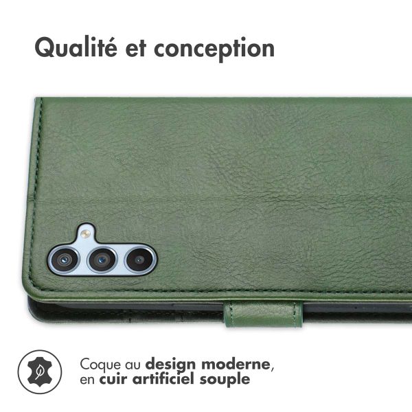 imoshion Étui de télephone portefeuille Samsung Galaxy A54 (5G) - Vert