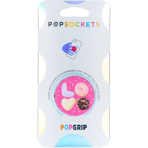 PopSockets PopGrip - Amovible - Love Donut