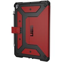 UAG Coque tablette Metropolis Apple iPad 9 (2021) 10.2 pouces / iPad 8 (2020) 10.2 pouces / iPad 7 (2019) 10.2 pouces - Rouge