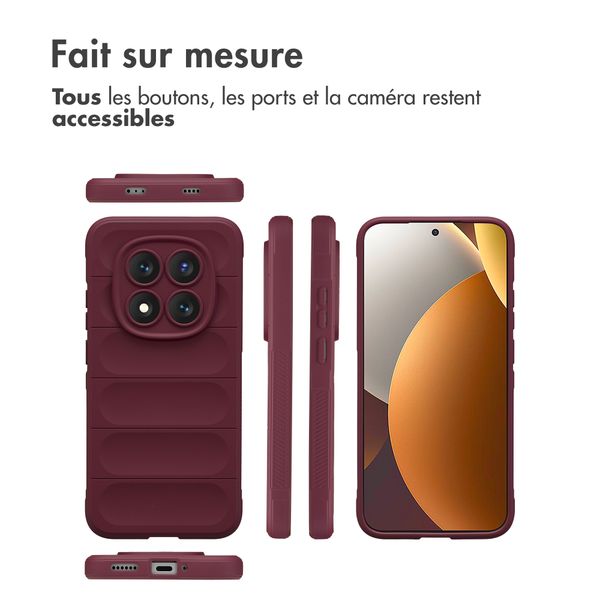 imoshion EasyGrip Backcover Xiaomi Redmi Note 15 Pro (5G) - Aubergine