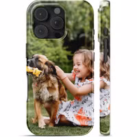 Concevez votre propre coque Tough avec MagSafe Apple iPhone 16 Pro - Blanc