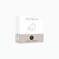 Selencia Cordon de téléphone crossbody Selencia en véritable cuir - Noir