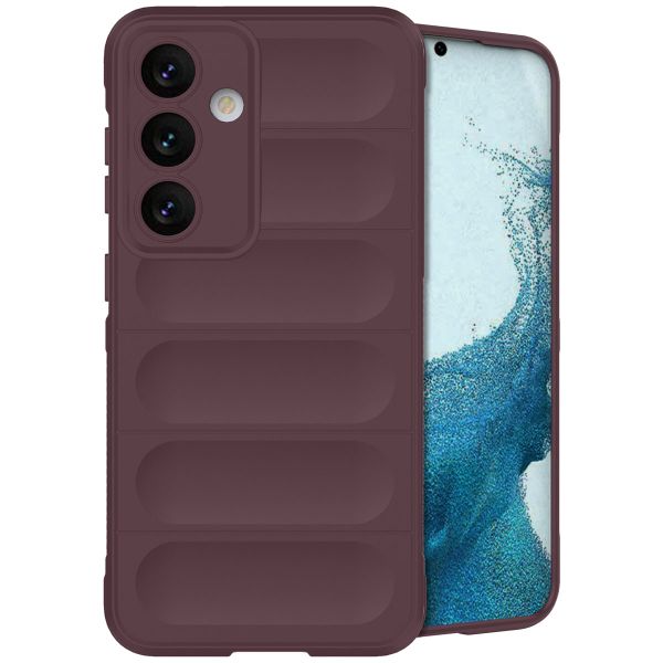 imoshion Coque arrière EasyGrip Samsung Galaxy S24 - Aubergine 