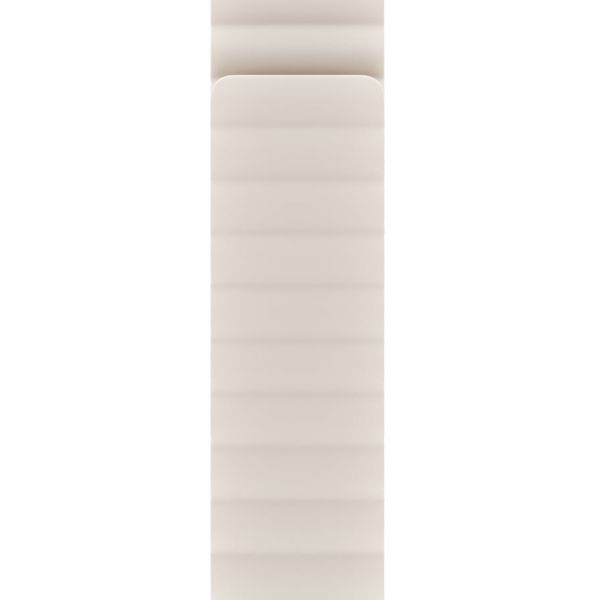 Holdit Bracelet en silicone magnétique Apple Watch Series 1 - 9 / SE (38/40/41 mm) | Series 10 / 11 (42 mm) - Light Beige / Beige