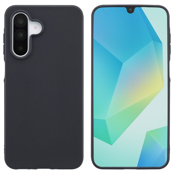 Accezz Coque Couleur Samsung Galaxy A26 - Noir