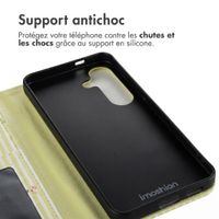 imoshion Étui de télephone portefeuille Design Samsung Galaxy S25 - Garden Stripes