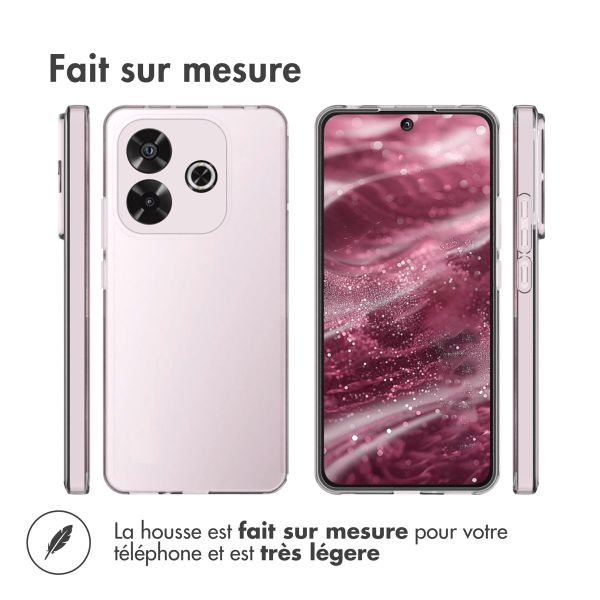 Accezz Coque Clear Xiaomi Redmi Note 14 (4G) - Transparent