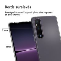 Accezz Coque Clear Sony Xperia 1 V - Transparent