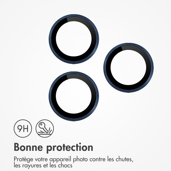 imoshion Protection d'objectif d'appareil photo (pack de 2) Apple iPhone 17 Pro / 17 Pro Max - Bleu Foncé