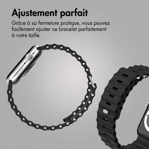 Accezz Bracelet Ocean Apple Watch | 38/40/41/42 mm - Noir