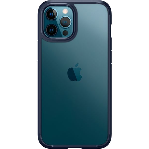 Spigen Coque Ultra Hybrid iPhone 12 Pro Max - Bleu foncé