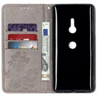 Etui de téléphone Fleurs de Trèfle Sony Xperia XZ3