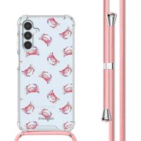 imoshion Coque Design avec cordon Samsung Galaxy A15 (5G/4G) - Crab Watercolor