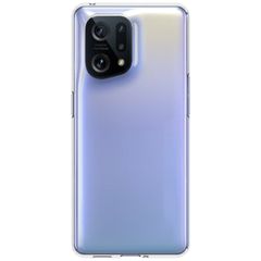 imoshion Softcase Back Cover Oppo Find X5 5G - Transparent