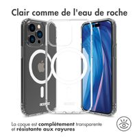 Accezz Coque Clear avec MagSafe iPhone 14 Pro - Transparent