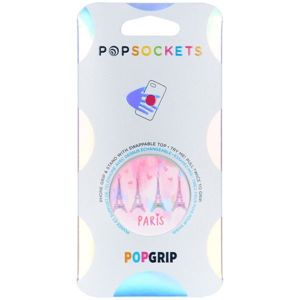 PopSockets PopGrip - Amovible - Paris Love