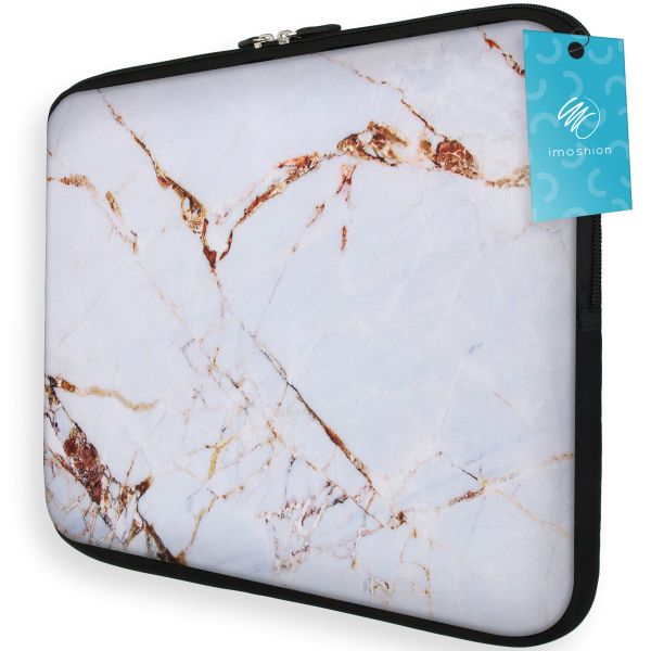 imoshion Universele Design Sacoche 13 pouces - White Marble