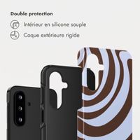 Selencia Coque arrière Vivid Samsung Galaxy A17 (5G) / (4G) - Dream Swirl Chocolate