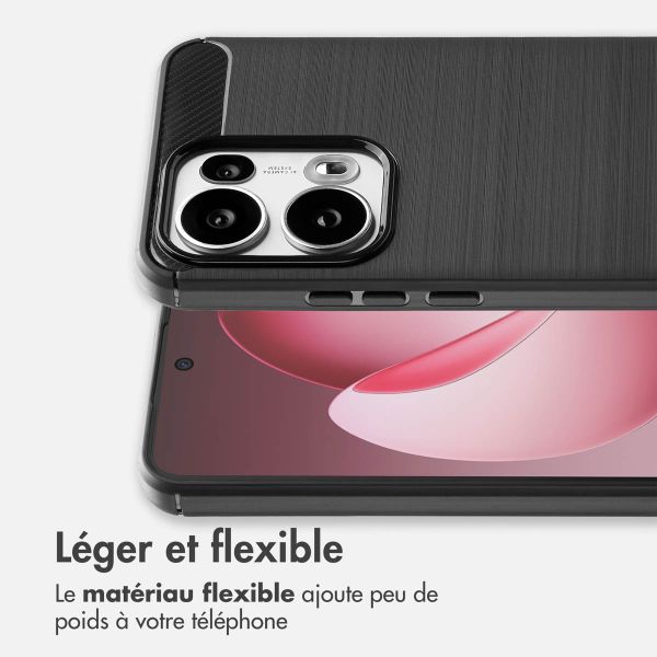 imoshion Coque Brushed Oppo Reno 13 Pro - Noir