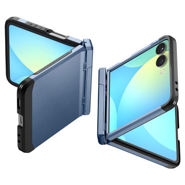 Spigen Coque Tough Armor Pro MagFit Samsung Galaxy Z Flip 7 - Sierra Blue