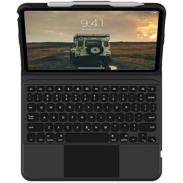 UAG Clavier Bluetooth robuste Apple iPad 11 (2025) 11 pouces A16 / iPad 10 (2022) 10.9 pouces - Noir