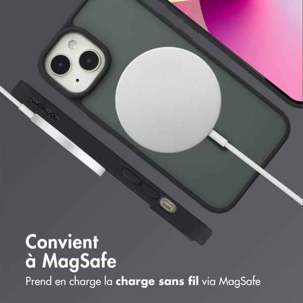 imoshion Coque Color Guard avec MagSafe iPhone 13 / 14 - Noir