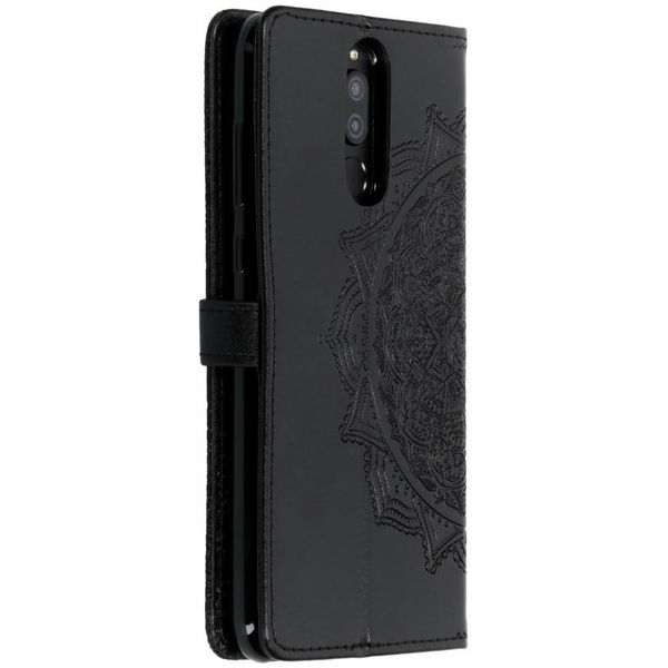 Etui de téléphone portefeuille Mandala Huawei Mate 10 Lite