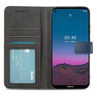 imoshion Étui de téléphone portefeuille Luxe Nokia 5.4 - Bleu foncé