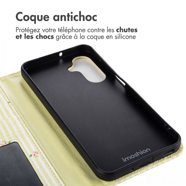 imoshion Étui de télephone portefeuille Design Samsung Galaxy A57 (5G) - Garden Stripes