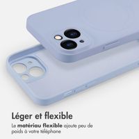 imoshion Coque Couleur avec MagSafe Apple iPhone 14 - Lila