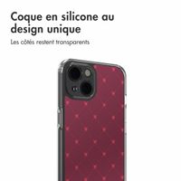 imoshion Coque Design Apple iPhone 13 - Crush Check Coral Dust